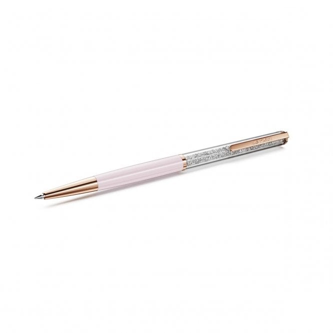 Swarovski Accessories Swarovski Crystalline Silk Pink Ballpoint Pen  