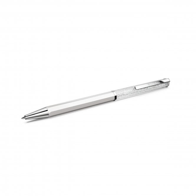 Swarovski Accessories Swarovski Crystalline White Lacquered Chrome Ballpoint Pen