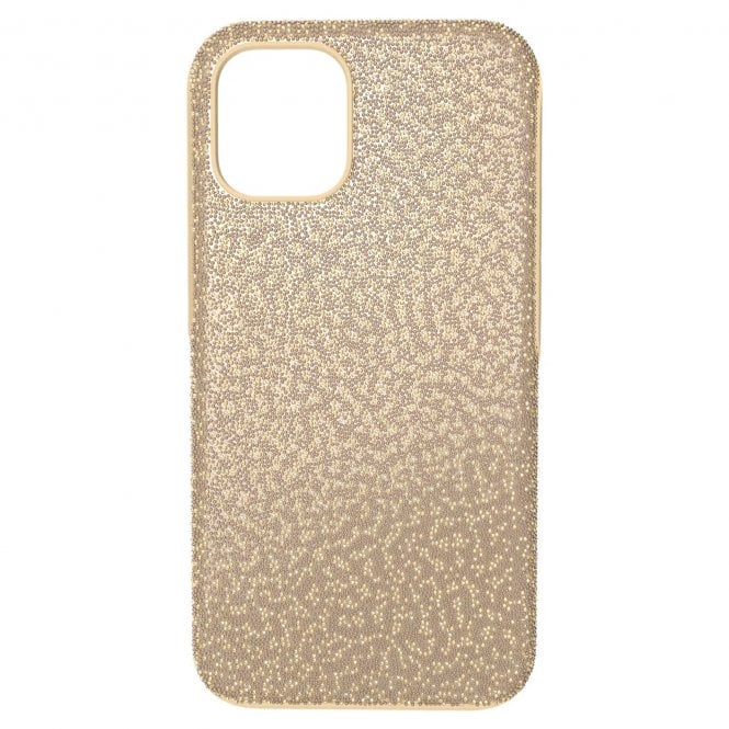 Swarovski Accessories Swarovski High Smartphone Case iPhone 12 Mini Gold Tone 13.5 x 7 x 1.1cm