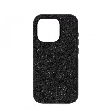 Swarovski High Smartphone Case iPhone 15 Pro Black  15.2 x 7.7 x 1.3cm