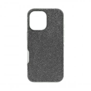 Swarovski High Smartphone Case iPhone® 17 Silver Tone 15.6 x 4.3 x 1.2cm