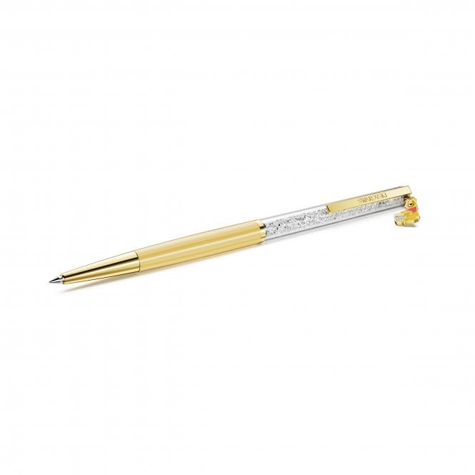 Swarovski Accessories Swarovski Winnie The Pooh Crystalline Yellow Lacquered Gold Tone Ballpoint Pen