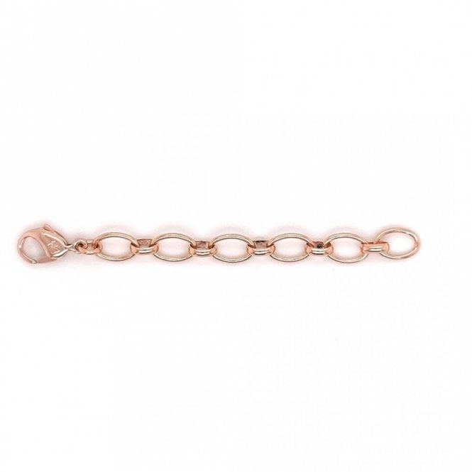 Swarovski Extenders Swarovski Rose Gold Tone Round Link Extender Chain 5019599  Length: 75mm Individual Link: 8x5mm