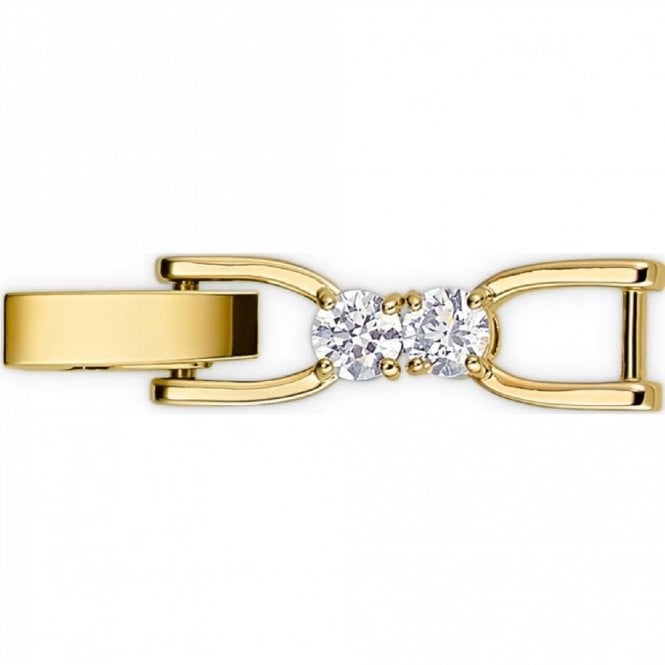 Swarovski Extenders Swarovski Tennis Deluxe Bracelet or Tennis Deluxe Necklace Yellow Gold Tone Extender 