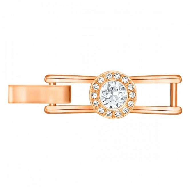 Swarovski Extenders Swarovski Una Angelic Round Cut Pavé Rose Gold Tone Bracelet / Necklace Extender 2.2 x 0.8cm
