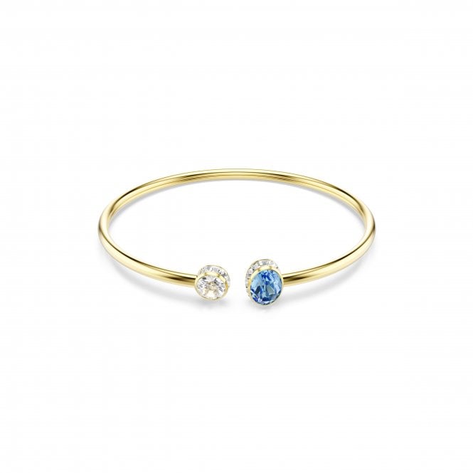 Swarovski Jewellery Swarovski Chroma Mixed Cuts Multicoloured Gold Tone Bangle 0.9 x 1.5cm, 5.8 x 4.8cm, 16.7cm