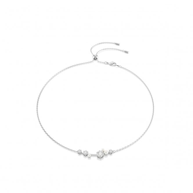 Swarovski Jewellery Swarovski Constella Crystal & Pearl Necklace 0.9 x 4.4cm, 38-48cm