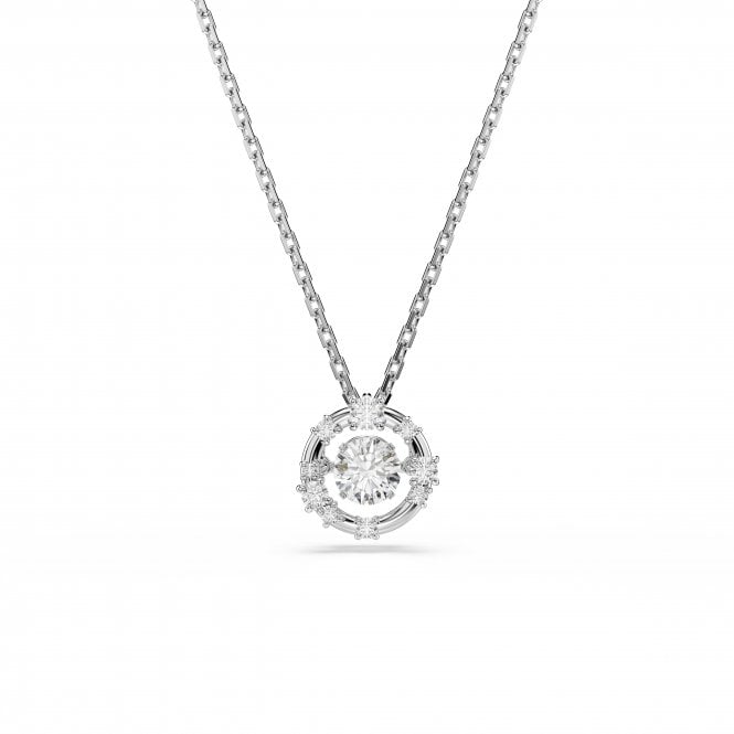 Swarovski Jewellery Swarovski Constella Round Cut Dancing Stone Necklace 1.1 x 1.1cm, 38-45cm 