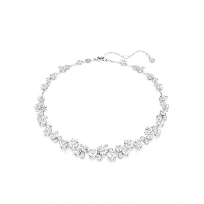 Swarovski Jewellery Swarovski Constella Round Cut Scattered Design Crystal Necklace 1.3cm, 38 - 45cm