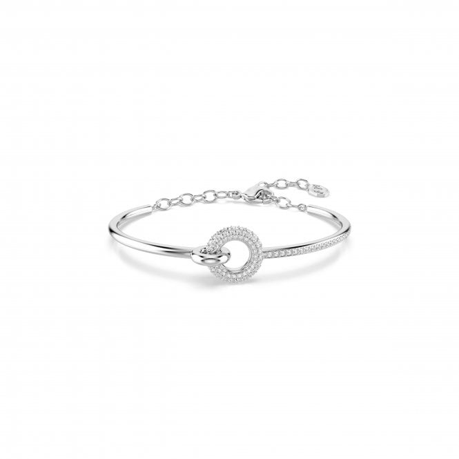 Swarovski Jewellery Swarovski Dextera Round Cut Bangle 1.3 x 1.5cm, 17-18cm  