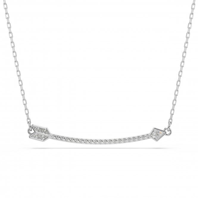Swarovski Jewellery Swarovski Idyllia Mixed Cuts Arrow Necklace 0.5 x 4.1cm, 38-45cm  