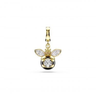 Swarovski Idyllia Mixed Cuts Multicoloured Bee Gold Tone Charm 2.5 x 1.6cm