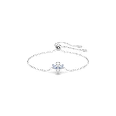 Swarovski Magic Blue Crystal Angel Adjustable Slider Bracelet 1.1 x 1cm, 12 - 24cm 