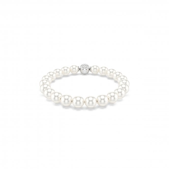 Swarovski Jewellery Swarovski Matrix Crystal Pearl Bracelet 0.7cm, 16.5-20cm