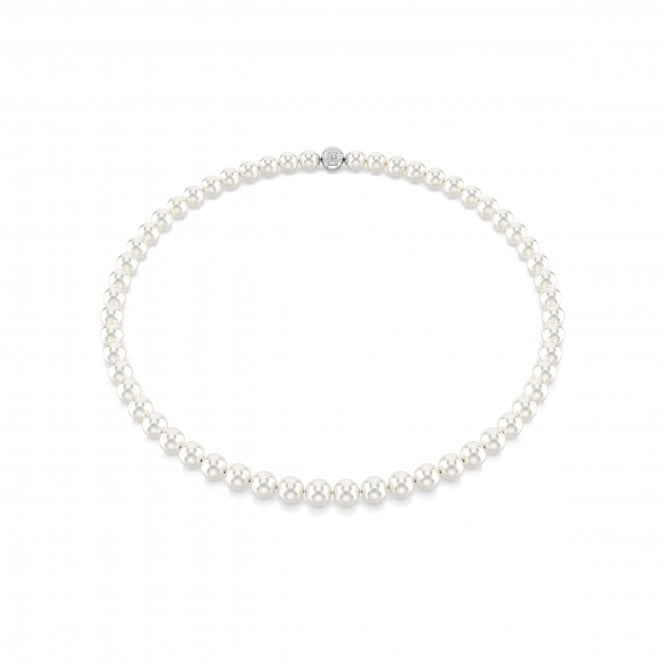 Swarovski Jewellery Swarovski Matrix Crystal Pearl Necklace 0.7cm, 40cm