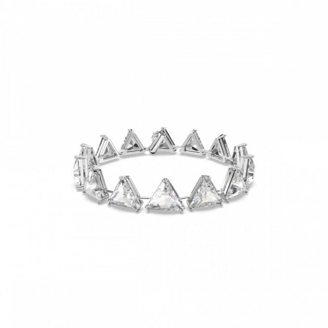 Swarovski Jewellery Swarovski Matrix Triangle Cut Crystal Bracelet 1cm, 16.5-19cm 