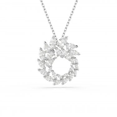 Swarovski Mesmera Marquise Cut Crystal Round Necklace 2.4 x 2.1cm, 38-45cm