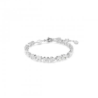 Swarovski Mesmera Mixed Cuts Crystal Bracelet 0.5cm, 15.5 - 20.5cm