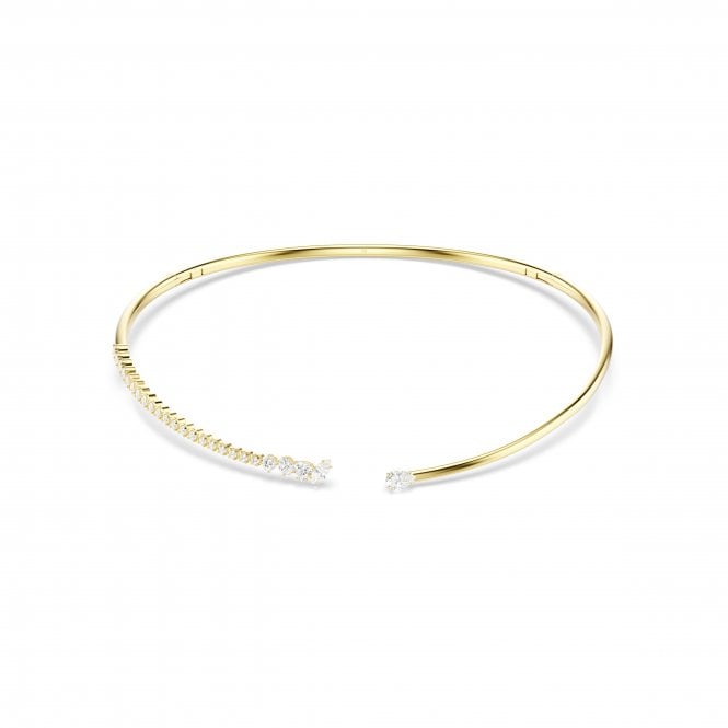 Swarovski Jewellery Swarovski Mesmera Mixed Cuts Crystal Gold Tone Choker Necklace 11.5 x 11cm, 1.3cm, 34.5cm