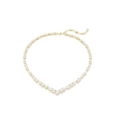 Swarovski Mesmera Mixed Cuts Gold Tone Necklace 1.9cm, 38 - 45cm 