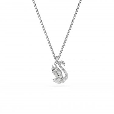 Swarovski Swan Mixed Cuts Crystal Necklace 1.2 x 0.8cm, 38-45cm