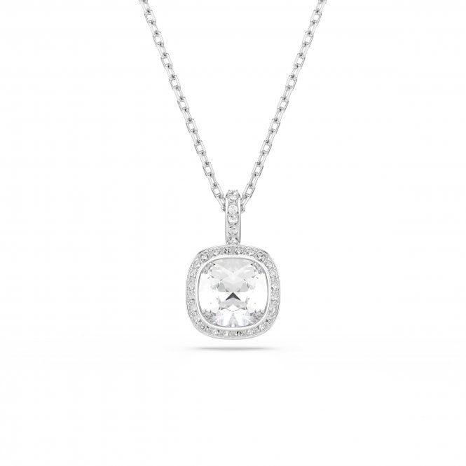 Swarovski Jewellery Swarovski Una Angelic Cushion Cut Crystal Necklace 1.8 x 1.2cm, 38-45cm