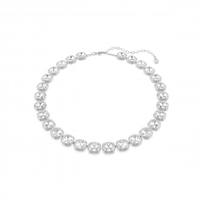 Swarovski Jewellery Swarovski Una Angelic Cushion Cut Crystal Necklace 2.4cm, 38-45cm 
