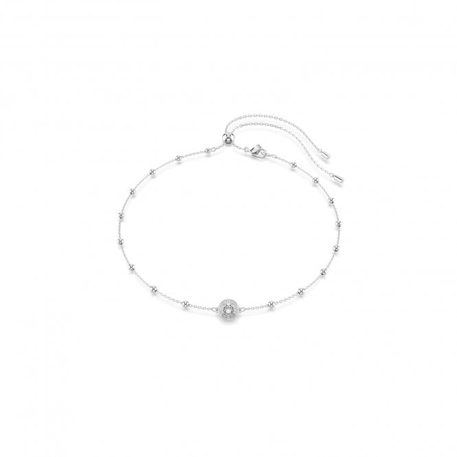Swarovski Jewellery Swarovski Una Angelic Round Cut Double Sided Motifs Necklace 0.9 x 1.1cm, 38 - 48cm 