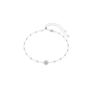 Swarovski Una Angelic Round Cut Double Sided Motifs Necklace 0.9 x 1.1cm, 38 - 48cm 