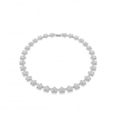 Swarovski x Ariana Grande Round Cut Flower Necklace 2.4cm, 38-41cm