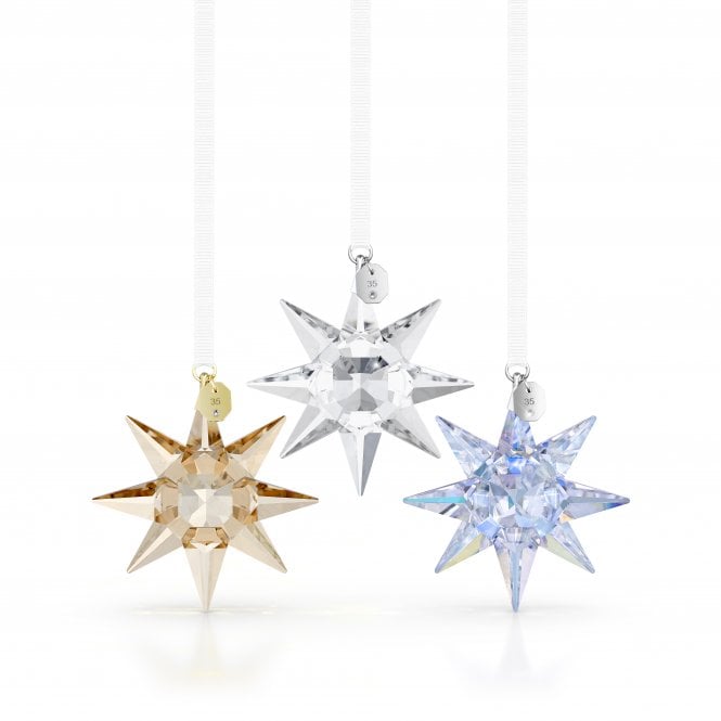 Swarovski Ornaments Swarovski Annual Edition 35th Anniversary Ornament Set 2026 6.4 x 1.6 x 7.3cm