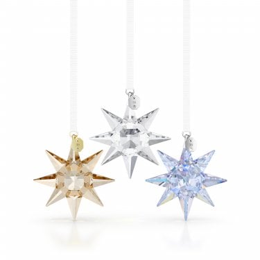 Swarovski Annual Edition 35th Anniversary Ornament Set 2026 6.4 x 1.6 x 7.3cm