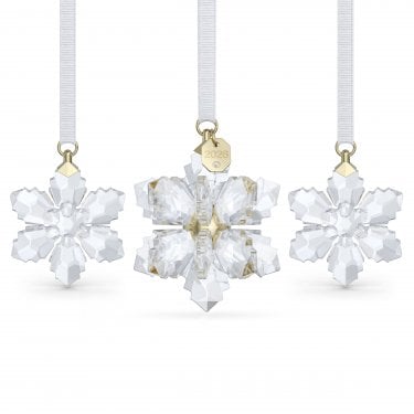 Swarovski Annual Edition 3D Ornament Set 2026 6.1 x 4.6 x 4.6cm, 3.9 x 5.4 x 0.8cm