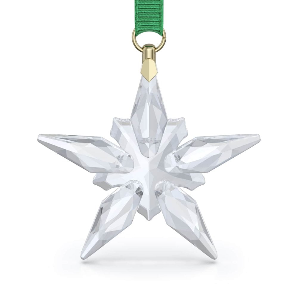 Swarovski Ornaments Green/Gold/Light Swarovski Annual Edition Little Star Ornament 2025 X 0.8 X 4.3Cm Size 4.9
