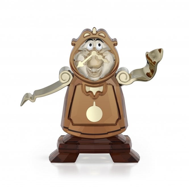 Swarovski Ornaments Swarovski Beauty And The Beast Cogsworth 6 x 2.4 x 6.5cm 