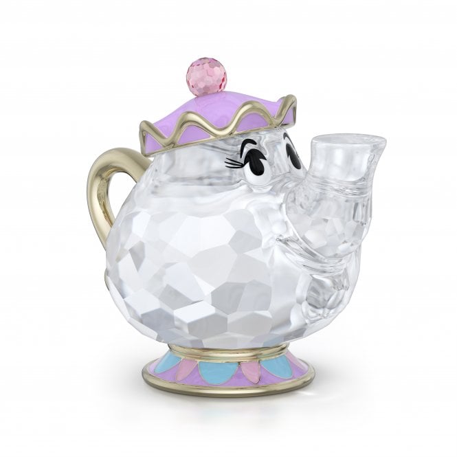 Swarovski Ornaments Swarovski Beauty And The Beast Mrs. Potts 3 x 5.5 x 4.7cm 