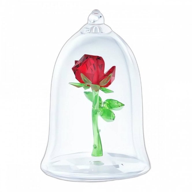 Swarovski Ornaments Swarovski Beauty & The Beast Enchanted Rose 9 x 6.2 x 6.2cm