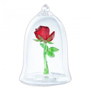 Swarovski Beauty & The Beast Enchanted Rose 9 x 6.2 x 6.2cm
