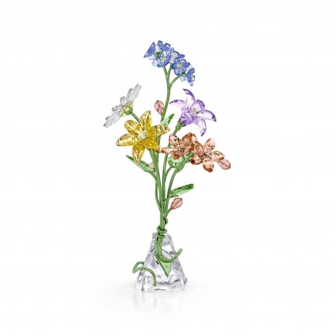 Swarovski Ornaments Swarovski Florere Bouquet Small Multicoloured Ornament 15.1 x 7.9 x 7.8 cm