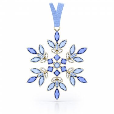 Swarovski Gema Holiday Blue Ornament 9.3 x 0.7 x 7.5cm