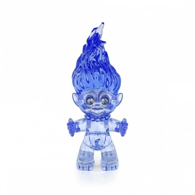 Swarovski Ornaments Swarovski Good Luck Trolls Troll Blue 9.1 x 3.5 x 3.6cm