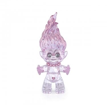 Swarovski Good Luck Trolls Troll Pink 9.1 x 3.5 x 3.6cm