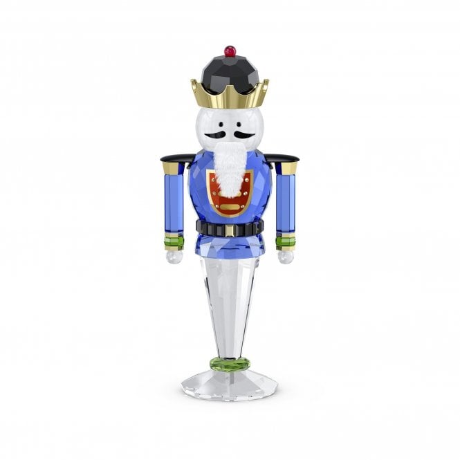 Swarovski Ornaments Swarovski Holiday Cheers Blue Large Nutcracker 22.2 x 6.3 x 8.9cm