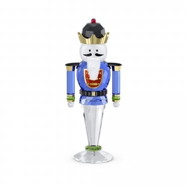 Swarovski Holiday Cheers Blue Large Nutcracker 22.2 x 6.3 x 8.9cm
