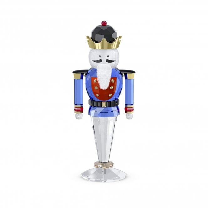 Swarovski Ornaments Swarovski Holiday Cheers Blue Nutcracker 10 x 2.8 x 4cm