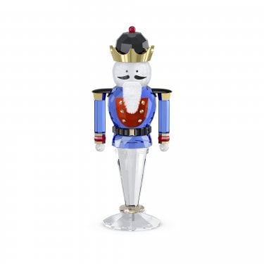 Swarovski Holiday Cheers Blue Nutcracker 10 x 2.8 x 4cm