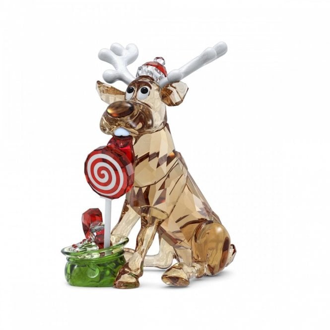 Swarovski Ornaments Swarovski Holiday Cheers Dulcis Reindeer 7.9 x 6.1 x 4.7cm