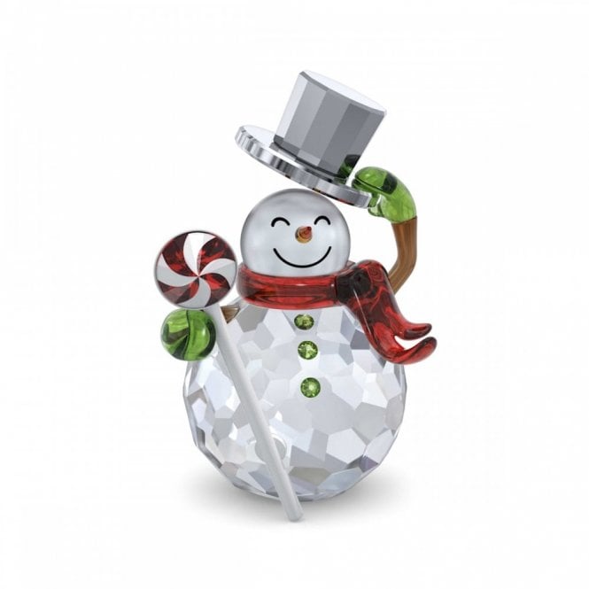 Swarovski Ornaments Swarovski Holiday Cheers Dulcis Snowman 6.8 x 4.2 x 4.5cm