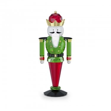 Swarovski Holiday Cheers Green Nutcracker 10 x 2.8 x 4cm