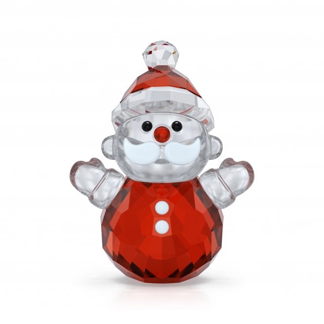 Swarovski Ornaments Swarovski Holiday Cheers Rocking Santa 4.4 x 2.4 x 3.4cm